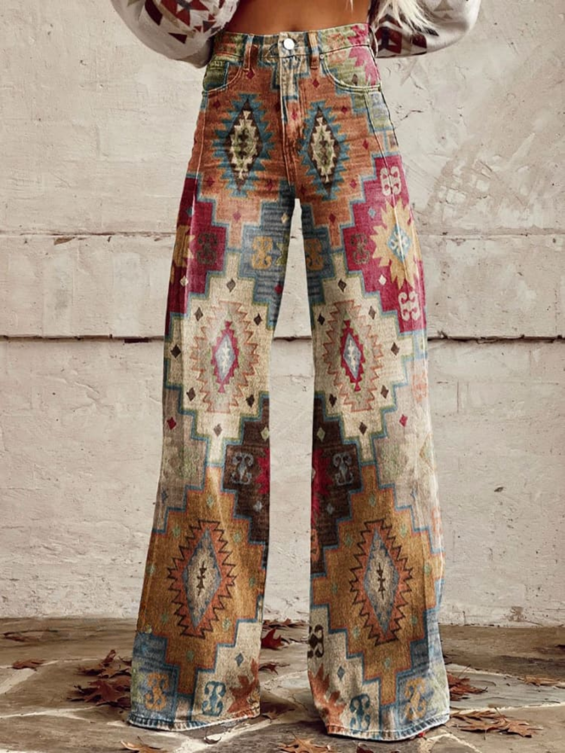 CHIARA - BOHO WIDE LEG PANTS