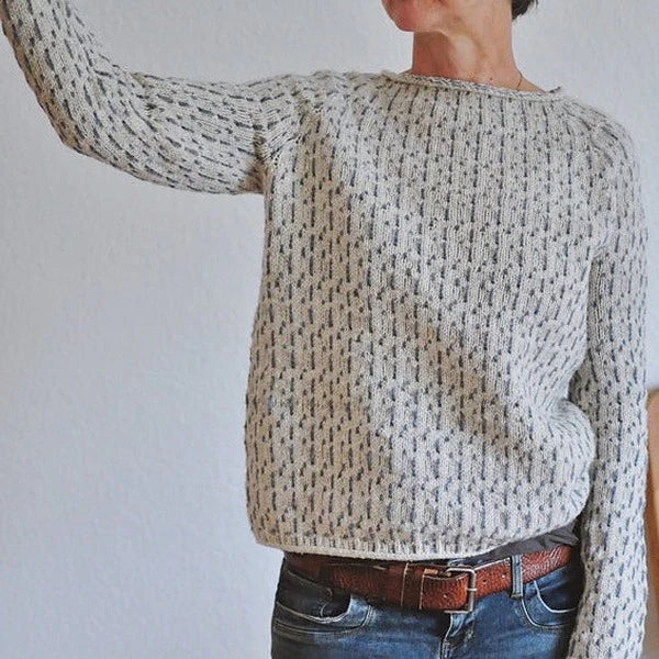 ZETTE - BOAT NECK SWEATER