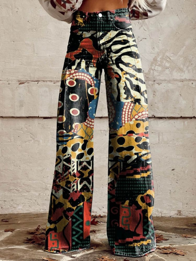 LETHA - ECLECTIC WIDE LEG PANTS