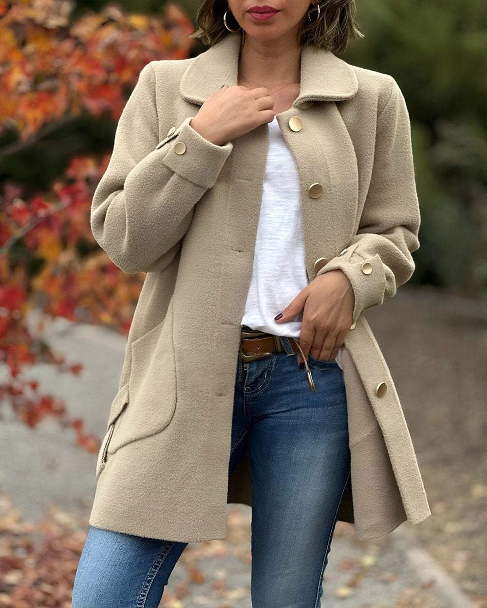 CYLVIA - CASHMERE WOOL COAT