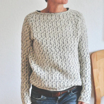 ZETTE - BOAT NECK SWEATER