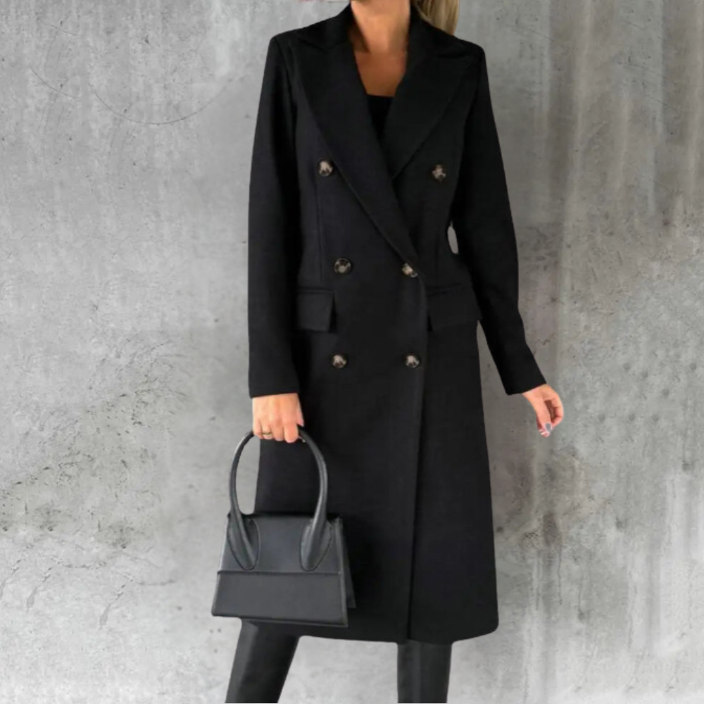 CELLA - WOOL TRENCH COAT