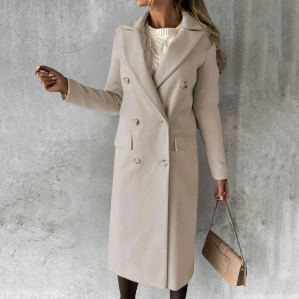 CELLA - WOOL TRENCH COAT