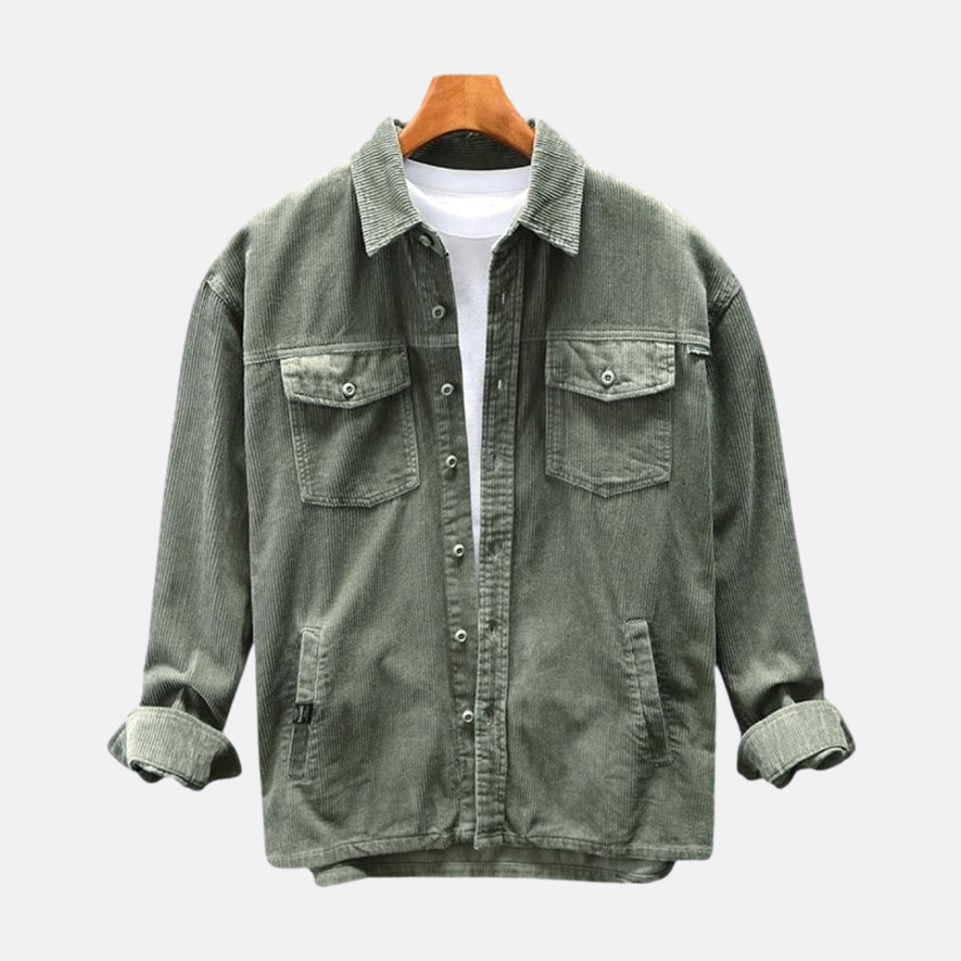 FINN - LUXE CORDUROY OVERSHIRT