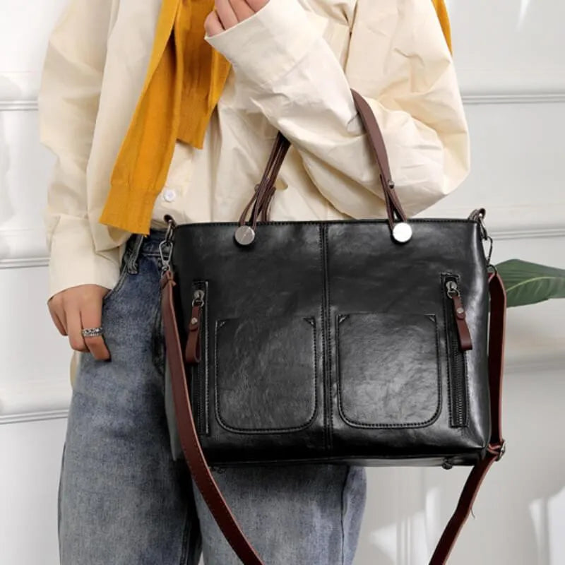 AXEL - LEATHER SHOULDER BAG