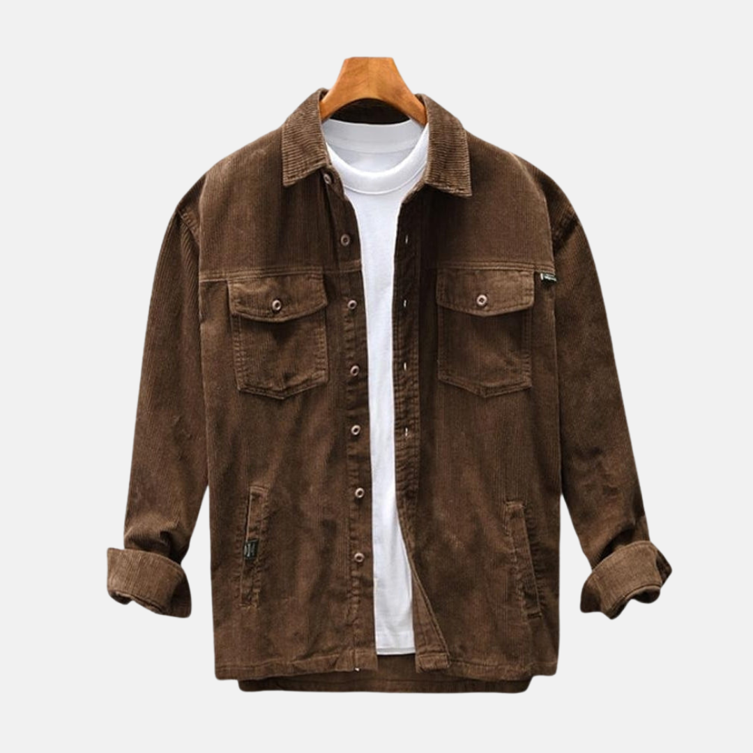 FINN - LUXE CORDUROY OVERSHIRT