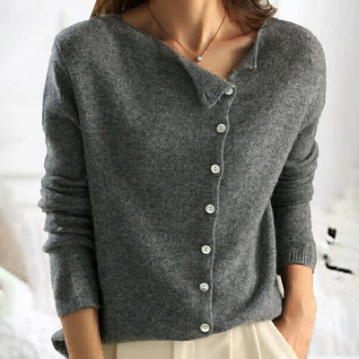 Kellah - Asymmetrical button-up cardigan