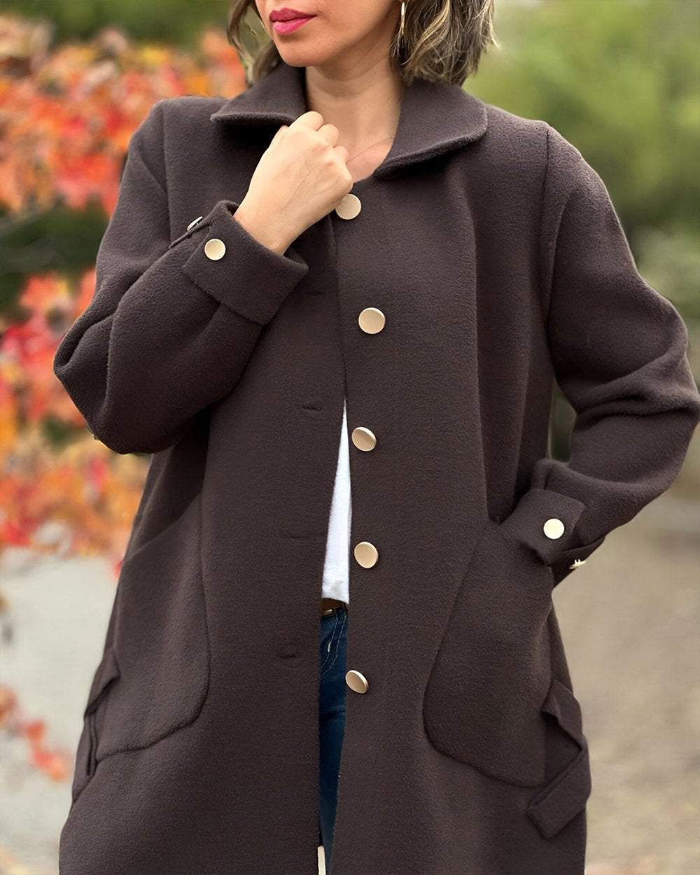 CYLVIA - CASHMERE WOOL COAT