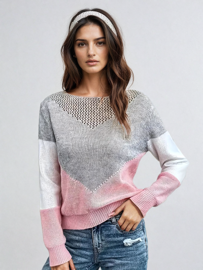 Patricia - Effortless Style with This Casual Knit Sweater