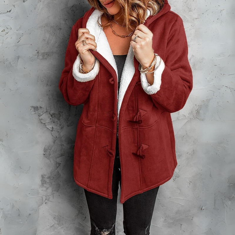 RENAYA - HOODED TOGGLE COAT