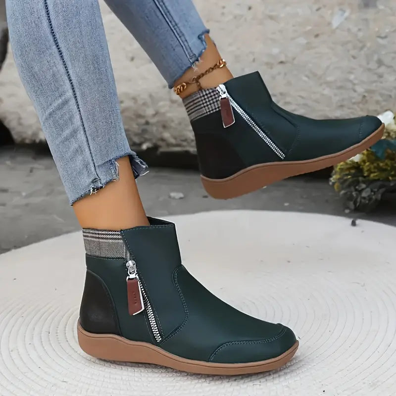 IRIS - PREMIUM ZIPPERED BOOTS