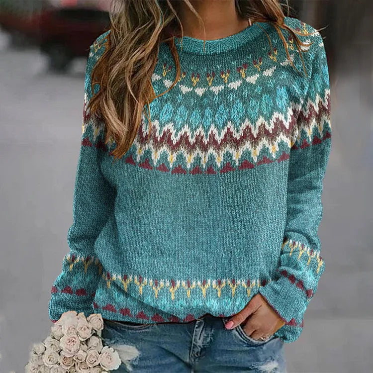 NADYA - PATTERN SWEATER