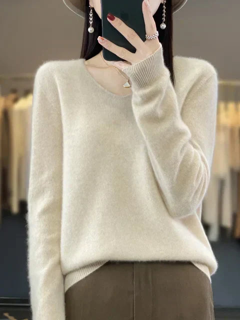 MERNA - SOFT FABRIC SWEATER