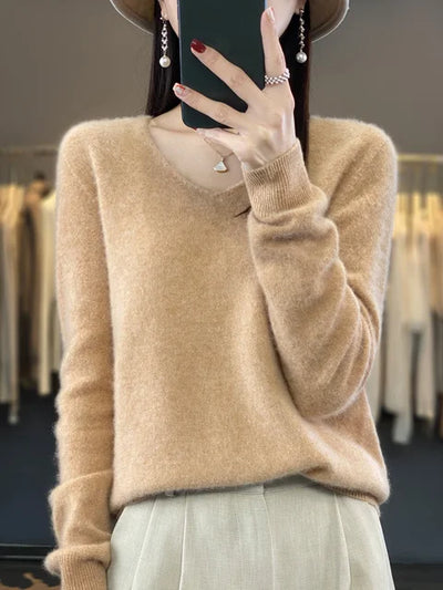 MERNA - SOFT FABRIC SWEATER