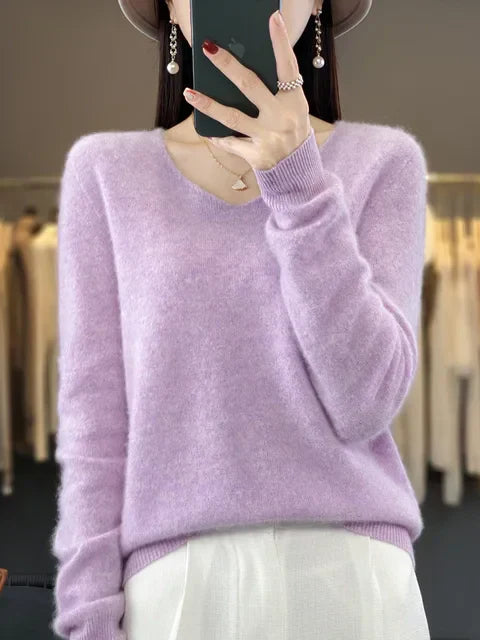 MERNA - SOFT FABRIC SWEATER