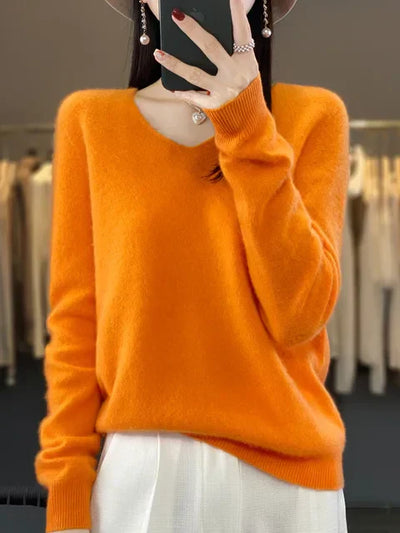 MERNA - SOFT FABRIC SWEATER