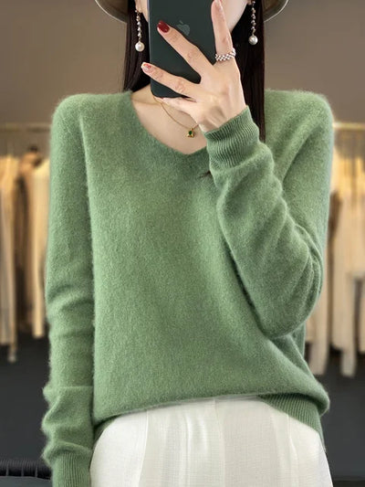 MERNA - SOFT FABRIC SWEATER