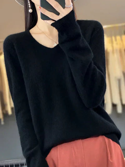 MERNA - SOFT FABRIC SWEATER