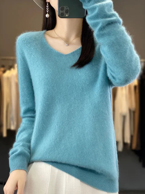 MERNA - SOFT FABRIC SWEATER