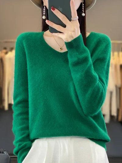 MERNA - SOFT FABRIC SWEATER