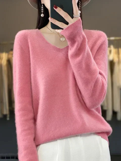 MERNA - SOFT FABRIC SWEATER