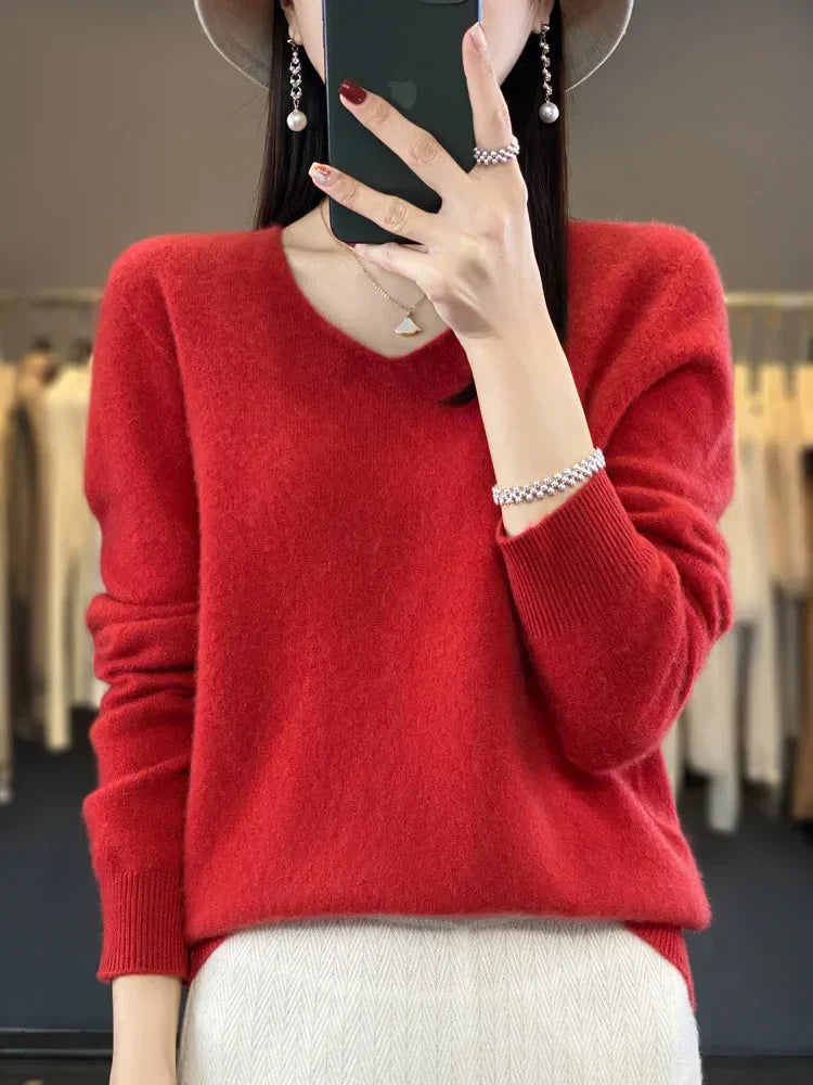 MERNA - SOFT FABRIC SWEATER