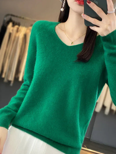 MERNA - SOFT FABRIC SWEATER