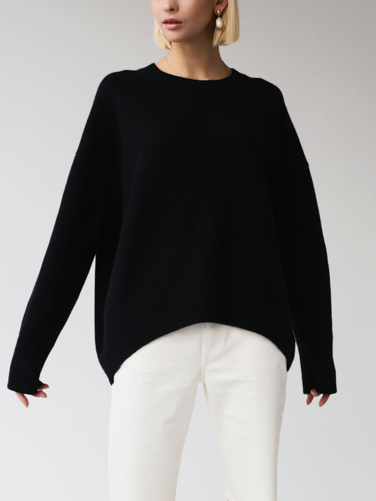 AMARA - CASUAL KNIT SWEATER