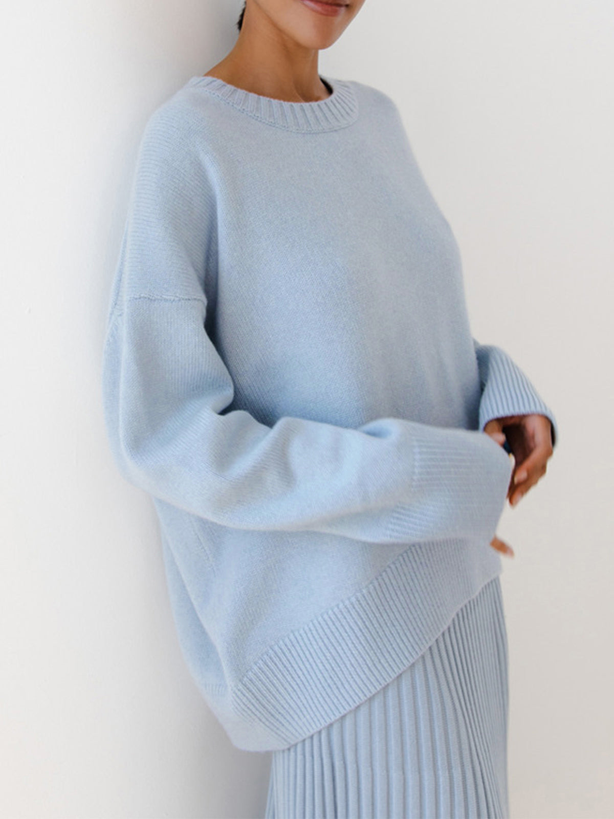 AMARA - CASUAL KNIT SWEATER