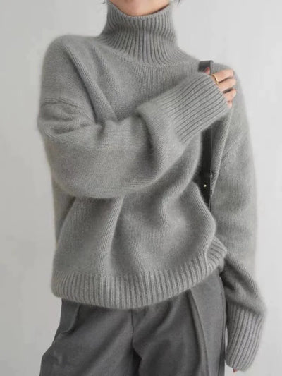 LYSIA - WOOL TURTLENECK SWEATER