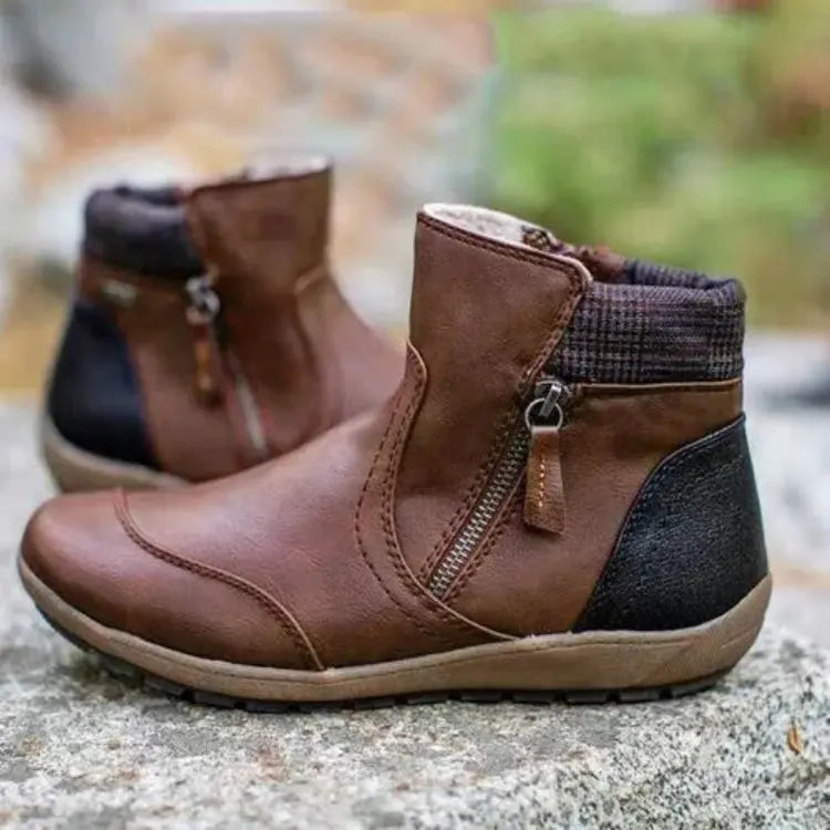 IRIS - PREMIUM ZIPPERED BOOTS