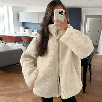 MAISIE - PLUSH ZIP JACKET