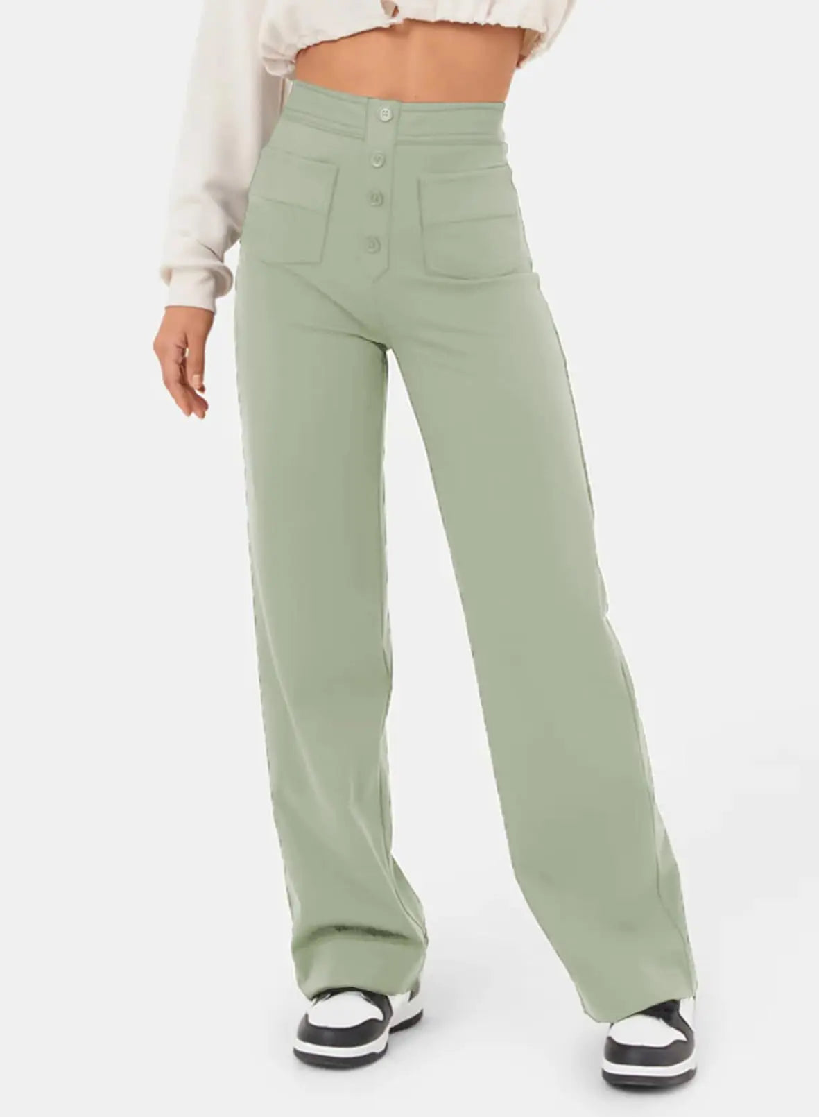 CATRIA - HIGH WAISTED PANTS