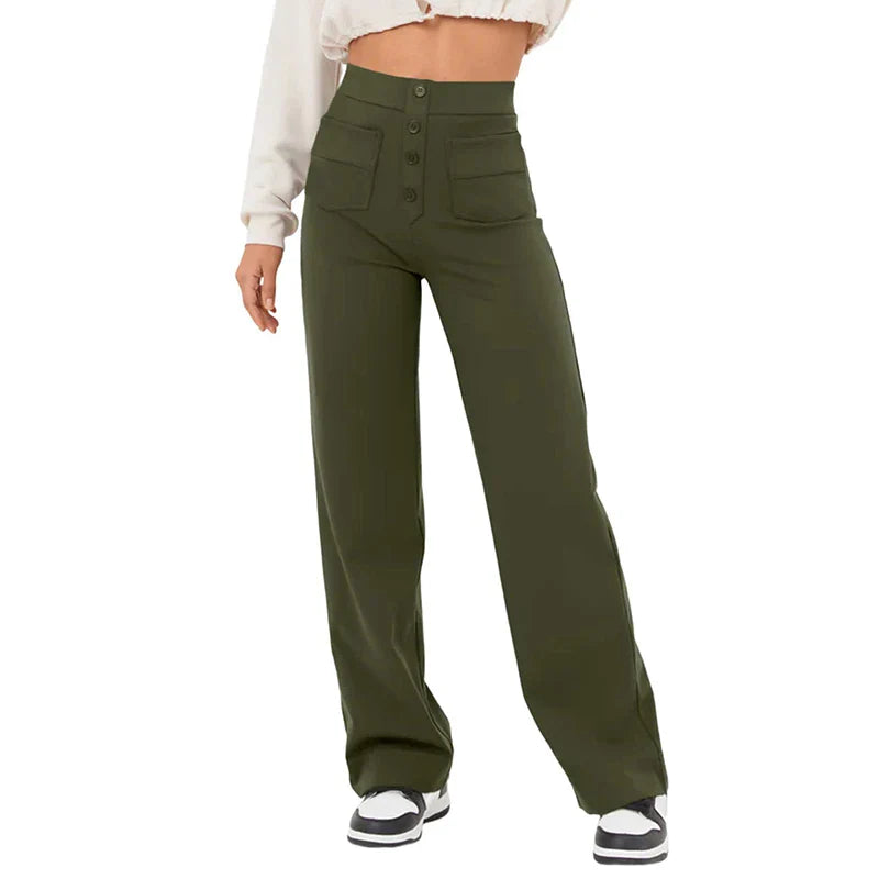 CATRIA - HIGH WAISTED PANTS