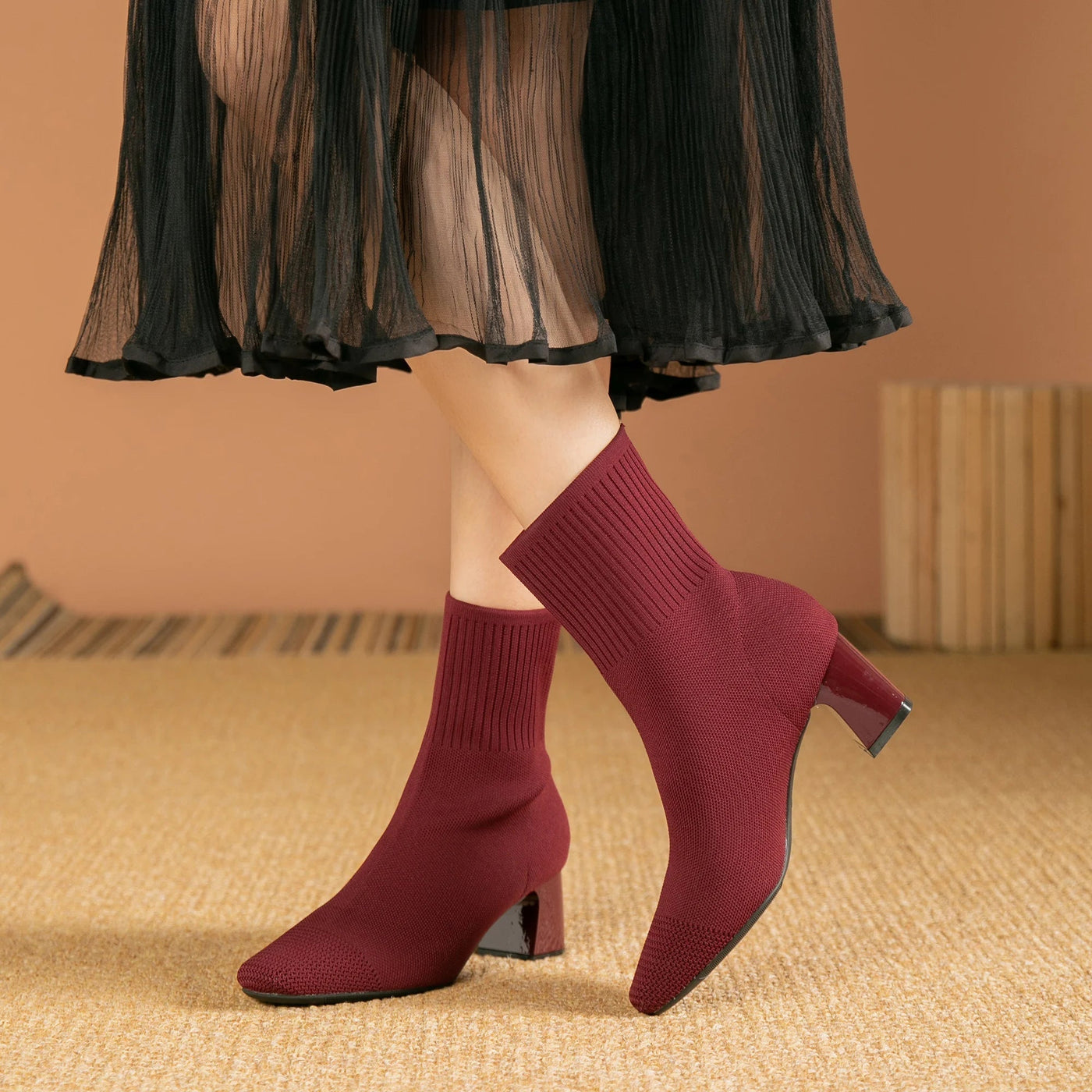 MARLI - ELEGANT HIGH HEELED BOOTS