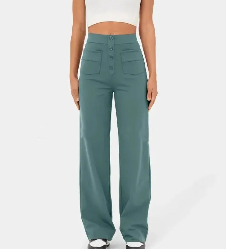 CATRIA - HIGH WAISTED PANTS