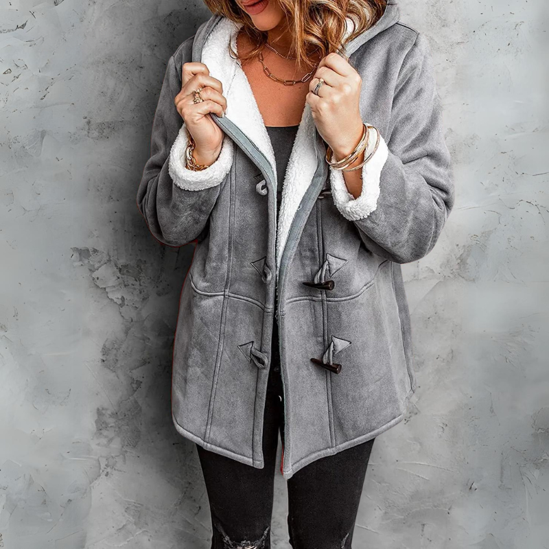 RENAYA - HOODED TOGGLE COAT