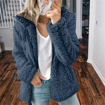 ALVIA - SOFT FLEECE CARDIGAN