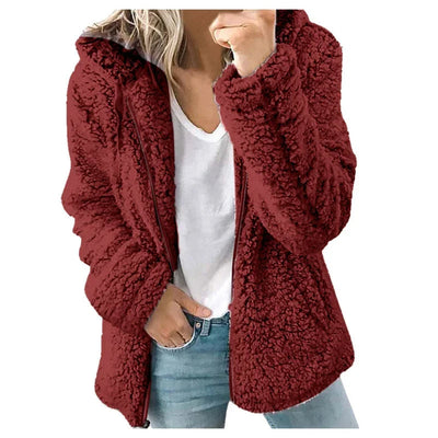 ALVIA - SOFT FLEECE CARDIGAN