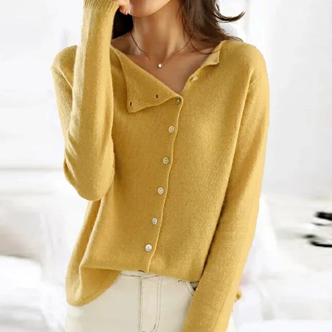 Kellah - Asymmetrical button-up cardigan