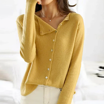 RETHA - ELEGANT BUTTON CARDIGAN