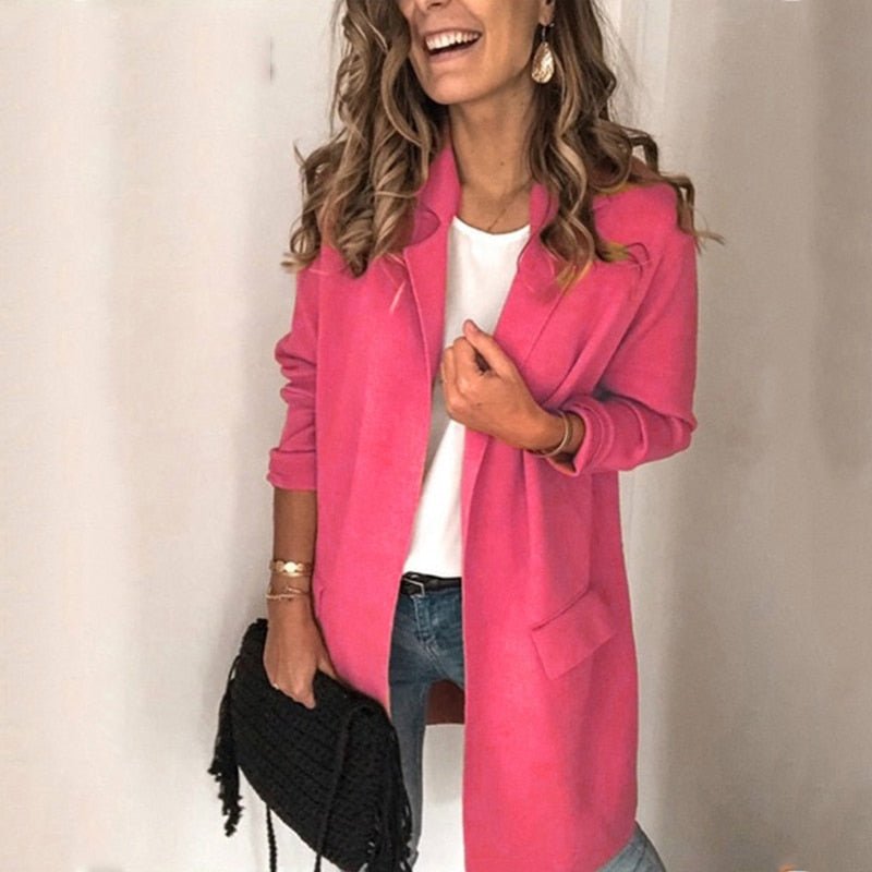 WILLIA - LONGLINE BLAZER JACKET