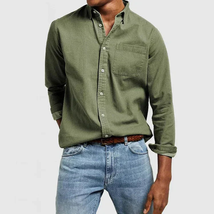 Marco - Modern Fit Long Sleeve Shirt