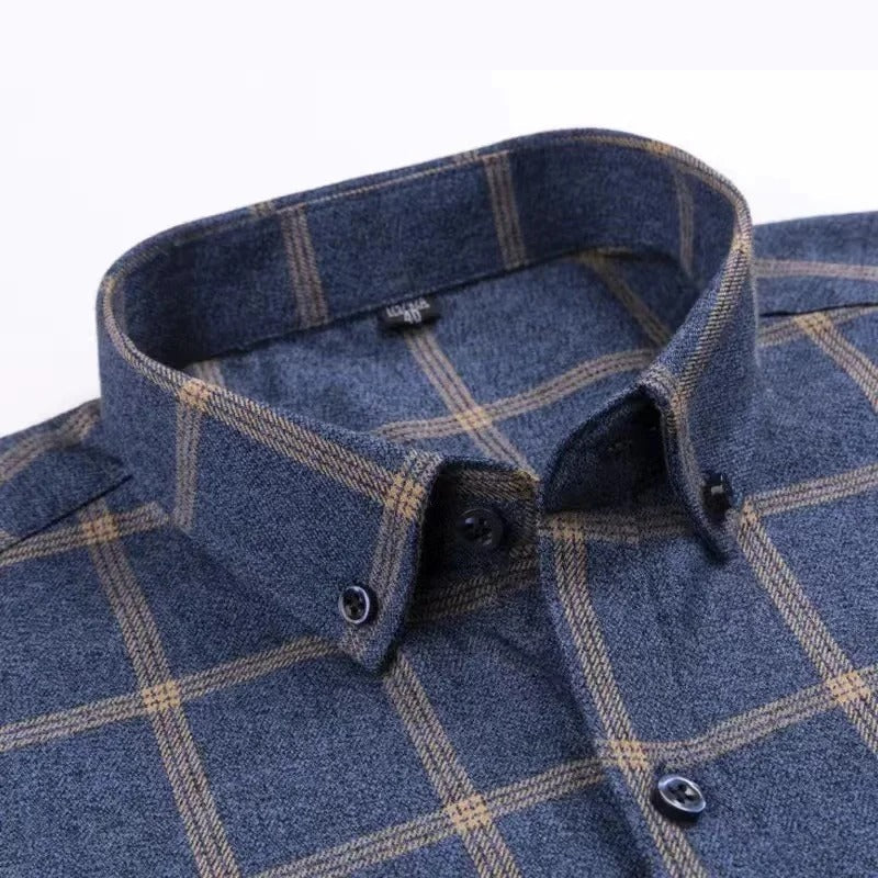 MICHO - CHECKED COTTON SHIRT