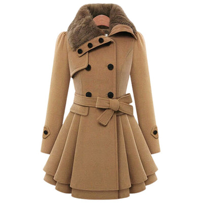 ASHIA - ELEGANT TRENCH COAT