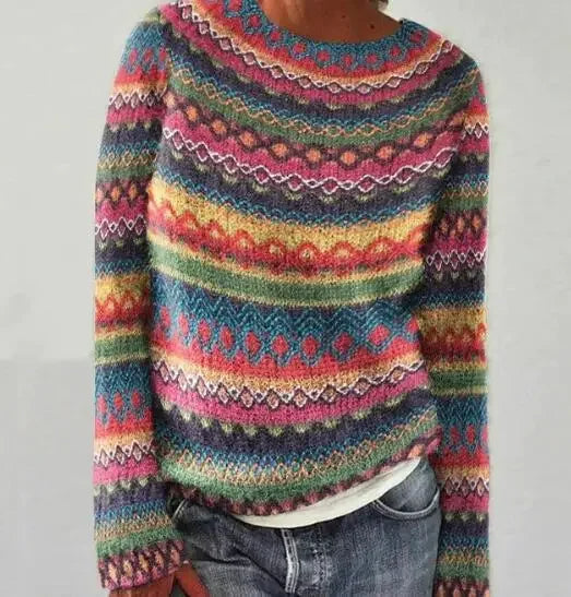 JANTA - RETRO AUTUMN SWEATER