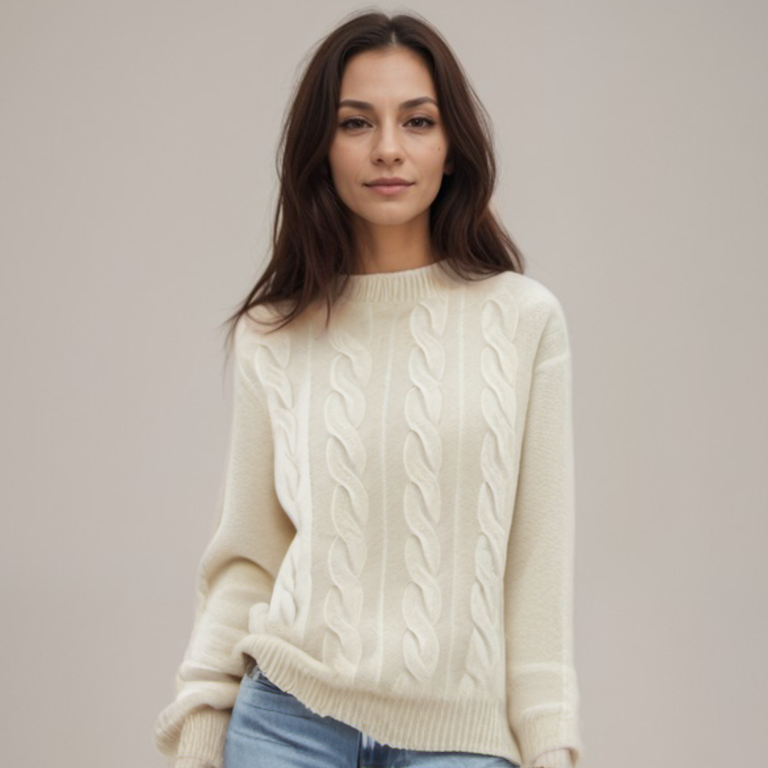 TARRA - WARM KNITTED SWEATER