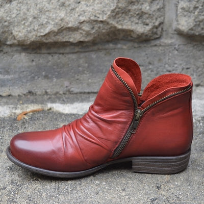 IVY - ZIP-UP ANKLE BOOTS