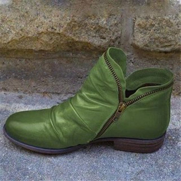 IVY - ZIP-UP ANKLE BOOTS