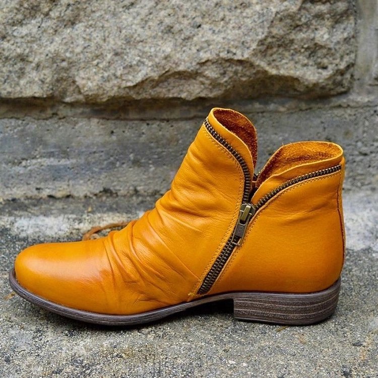 IVY - ZIP-UP ANKLE BOOTS